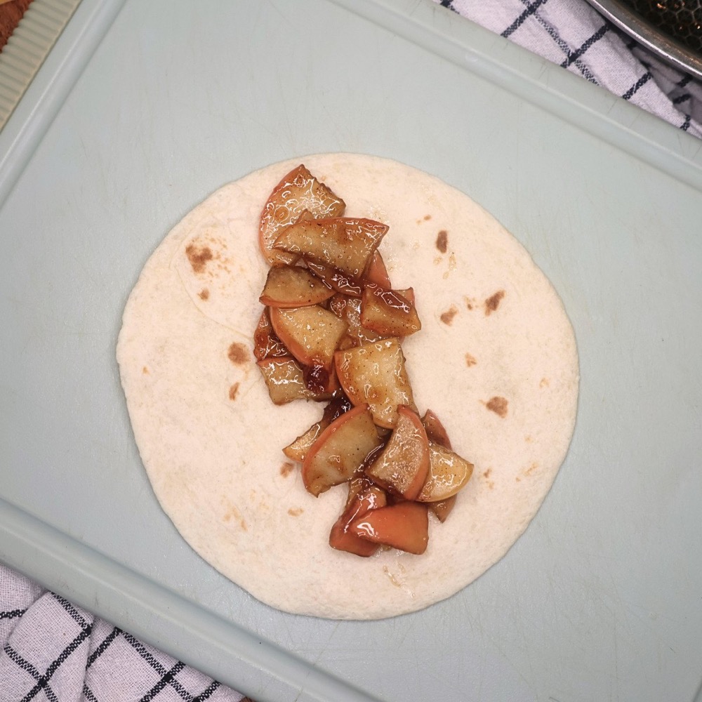 Air Fryer Apple Pie Taquitos