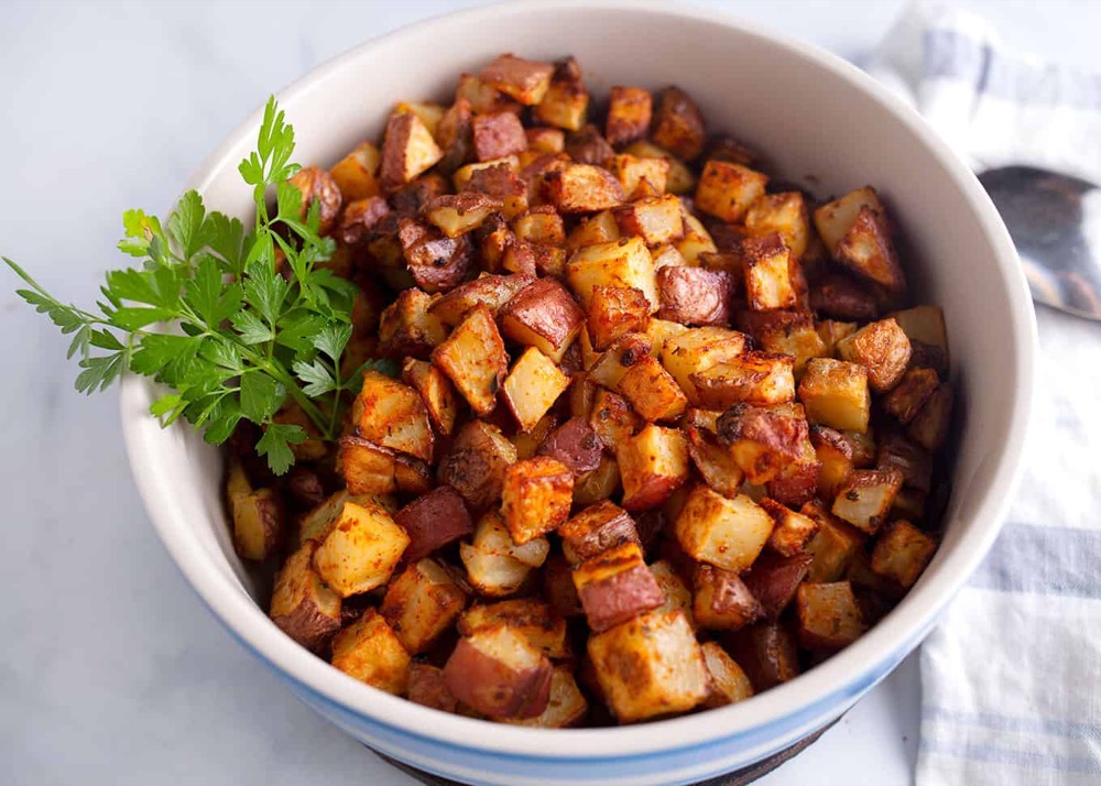 Crispy Oven Roasted Red Potatoes