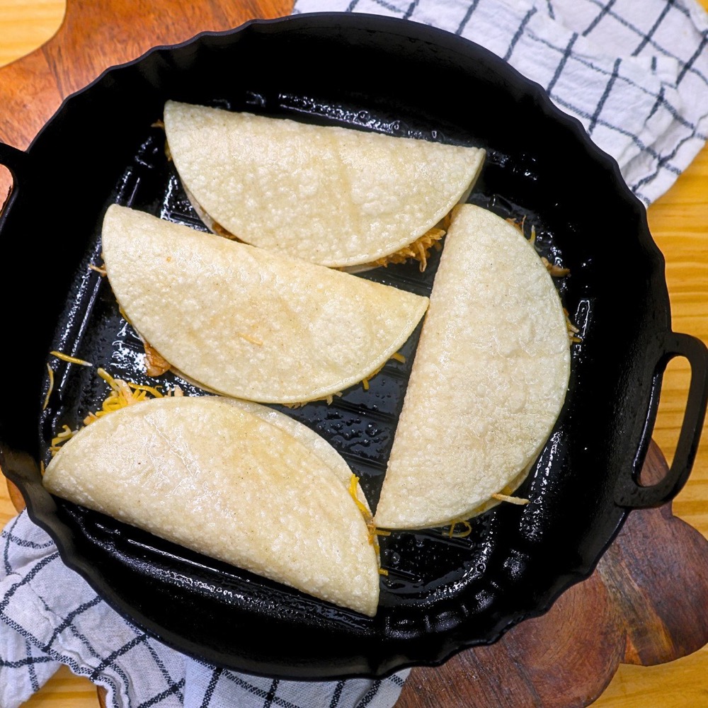 Air Fryer Crispy Chicken Tacos