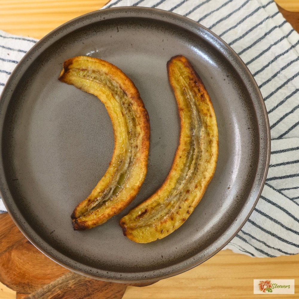 Air Fryer Caramelized Bananas