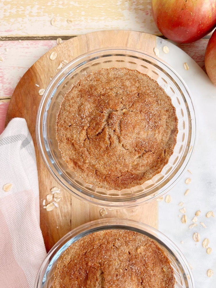 Apple Donut Baked Oats