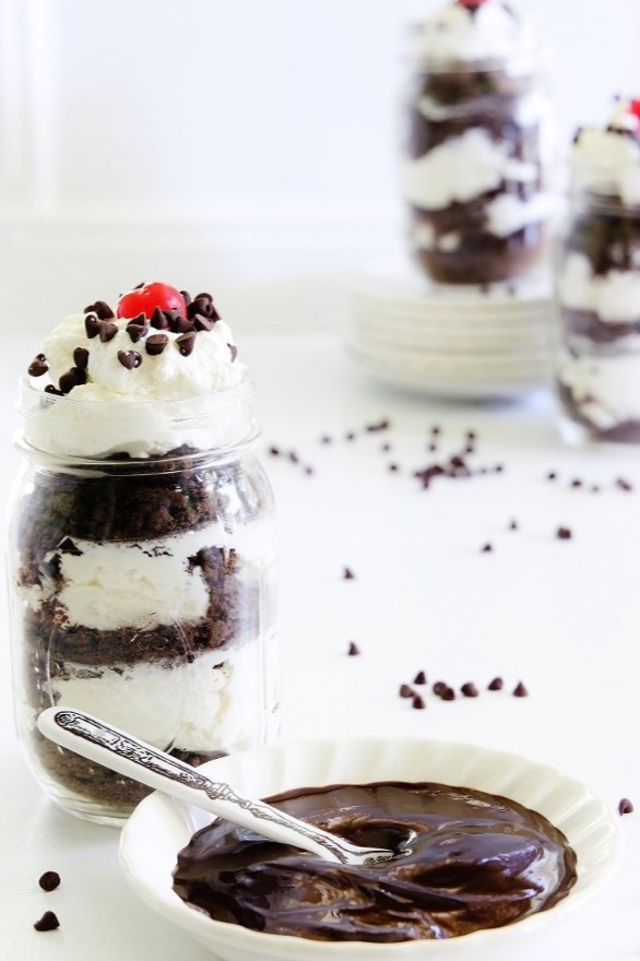 Ice Box Cake In a Jar