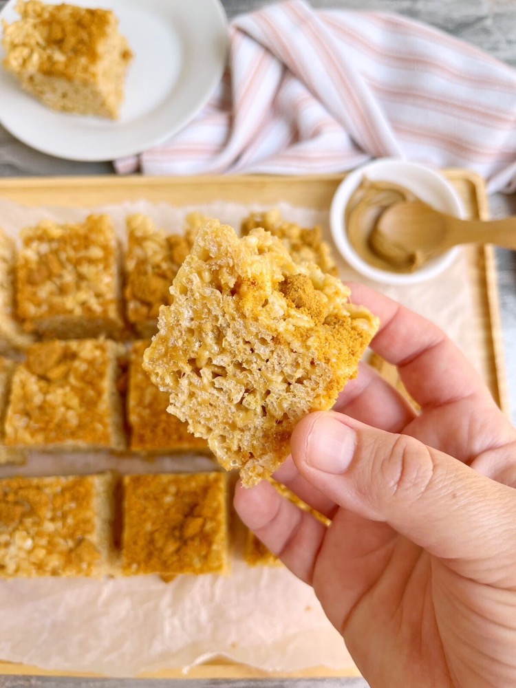 Cookie Butter Rice Krispie Treats